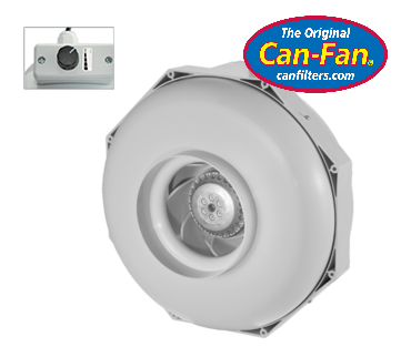 Can-Fan RK125LS вентилятор радиальный, 4 скорости, fi-125mm, 370m3/h