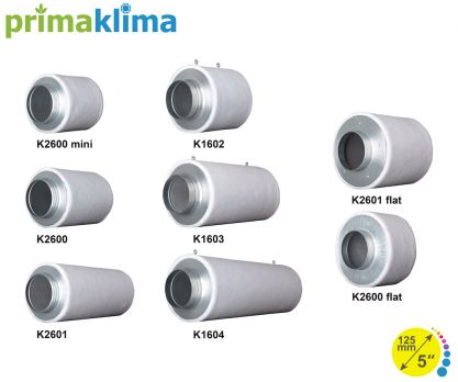 Фильтр угольный Prima Klima K2600 (240-360м3) FI100 ECO LINE