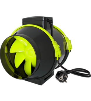 Канальный вентилятор GARDEN HIGHPRO Extractor TT Fan fi100mm, 2-скорости 145/187м3/ч, 21/33W
