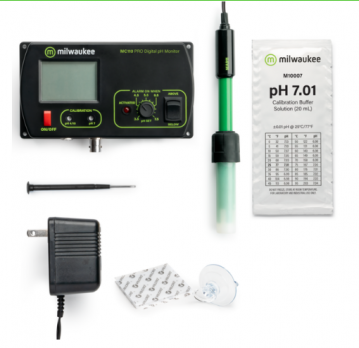 Непрерывный электронный монитор/измеритель pH Milwaukee MC110/115
